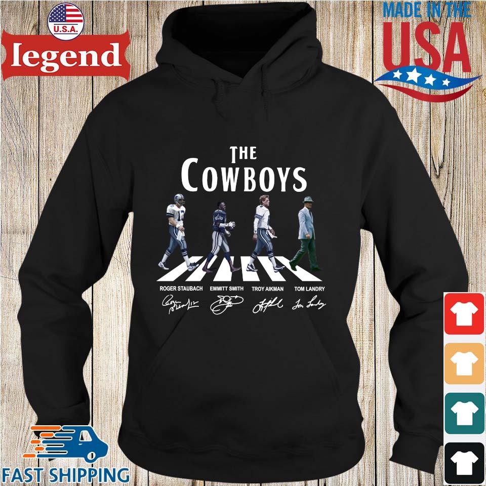 The Dallas Cowboys Football and Coach Abbey Road signature shirt