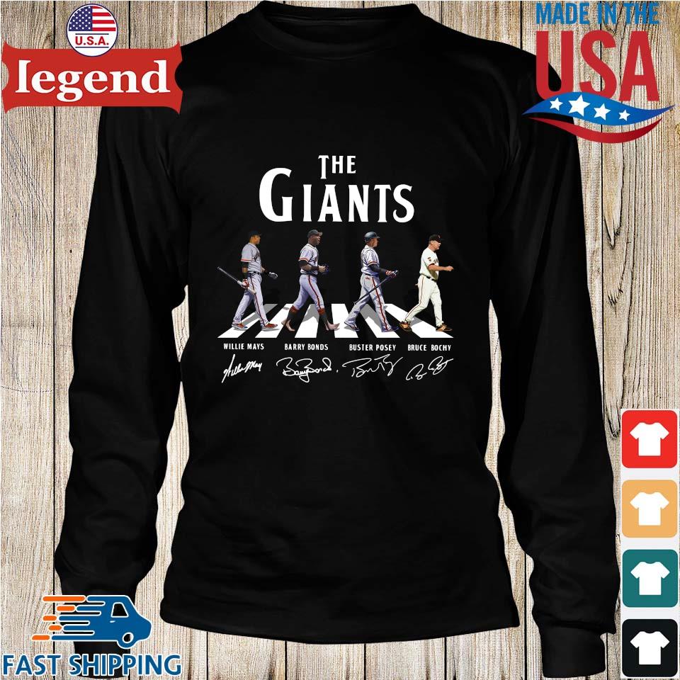 The San Francisco Giants Abbey Road signatures shirt, hoodie, sweater, long  sleeve and tank top