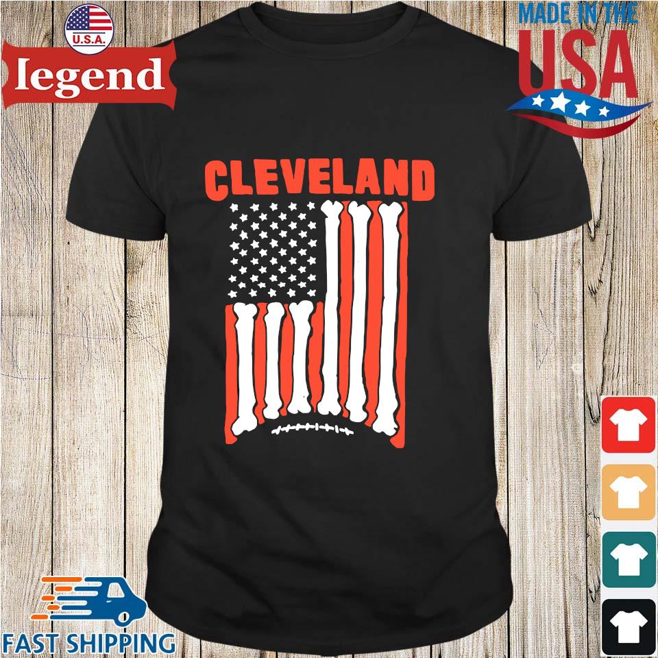 Cleveland browns American flag shirt,Sweater, Hoodie, And Long