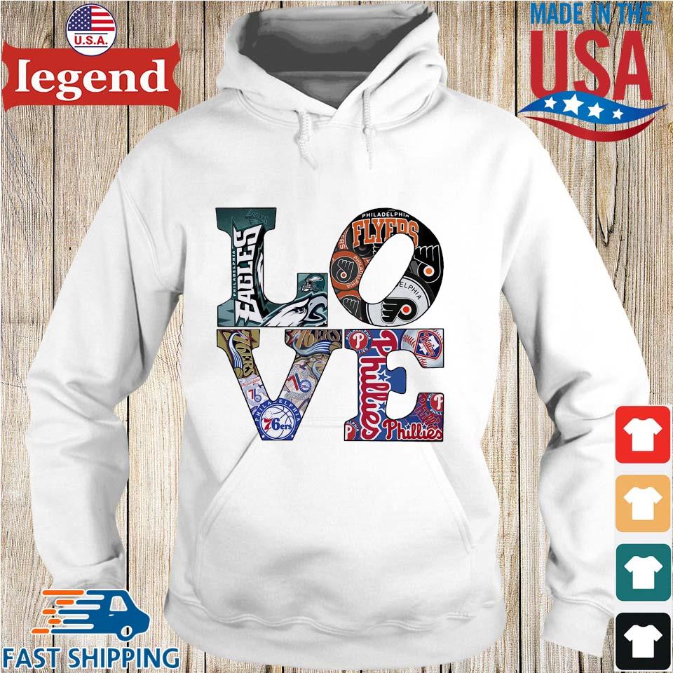 Philadelphia Flyers 76ers Phillies Logo shirt, hoodie, sweater