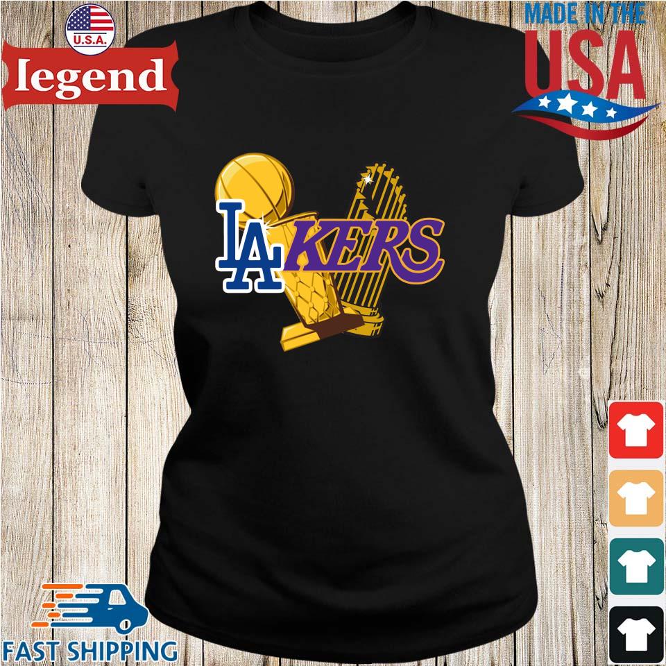 Los Angeles Lakers And Los Angeles Dodgers Champions 2020 Player Shirt,Sweater,  Hoodie, And Long Sleeved, Ladies, Tank Top