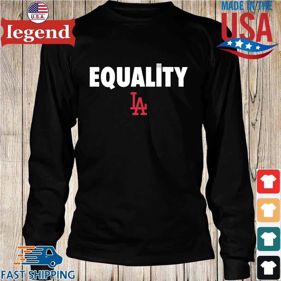 Los Angeles LA Dodgers Long Sleeve Black Shirt Size XL