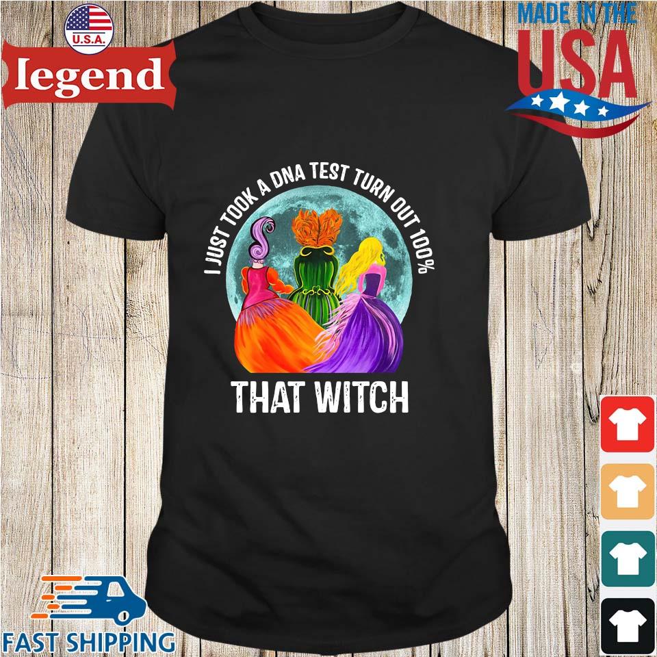 i just took a dna test shirt hocus pocus