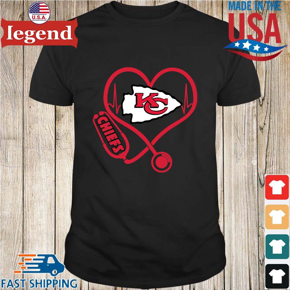 Stethoscope Heart Kansas City Chiefs