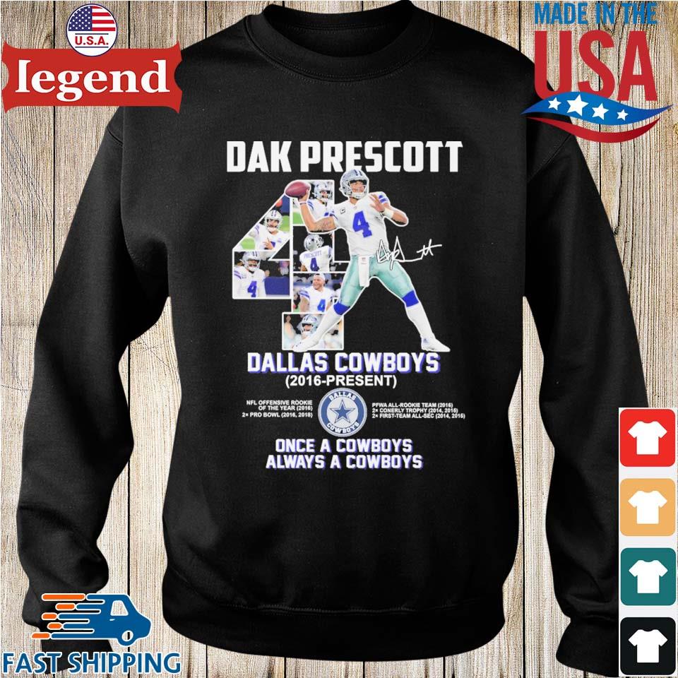 Dak Prescott In Dallas Cowboys From 2016 To Present. T-Shirt