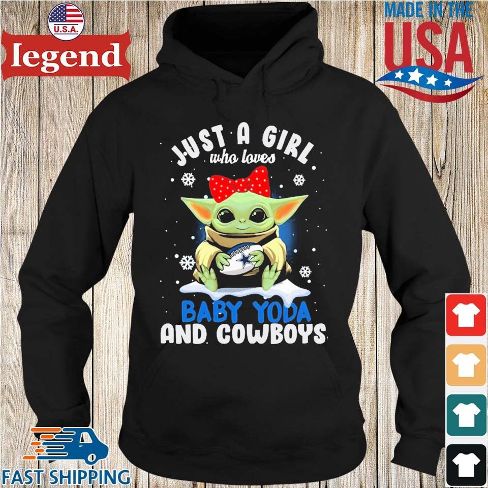 Just a Girl who loves Baby Yoda and Houston Astros Christmas shirt, hoodie,  sweater, long sleeve and tank top