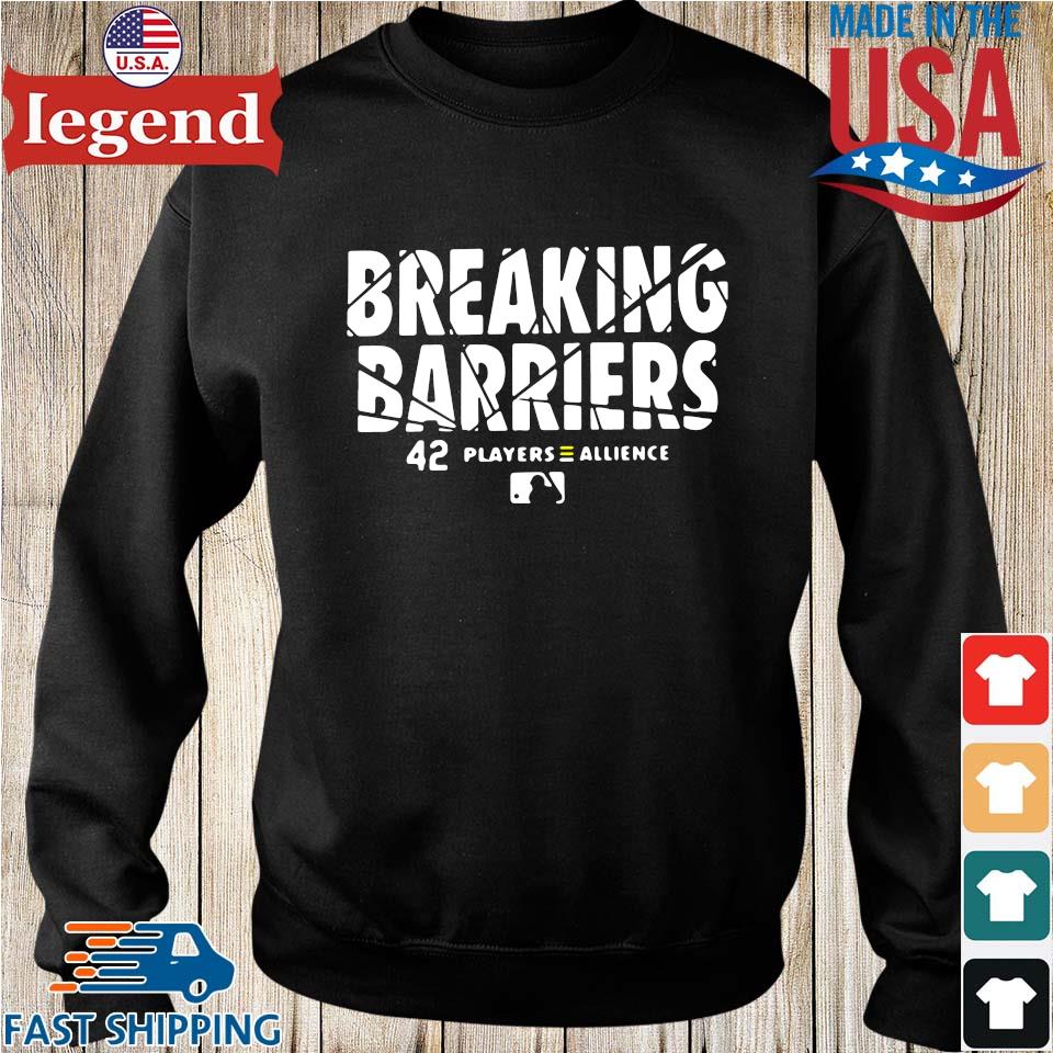 Breaking Barriers 42 players Alliance MLB shirt, hoodie, sweater