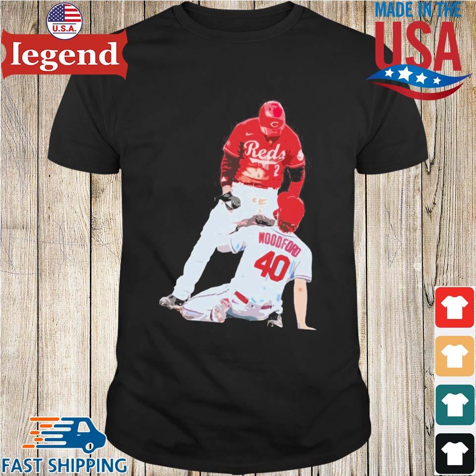 Cincinnati Reds Nick Castellanos Vs Cardinals Jake Woodford Shirt, hoodie,  sweater, long sleeve and tank top