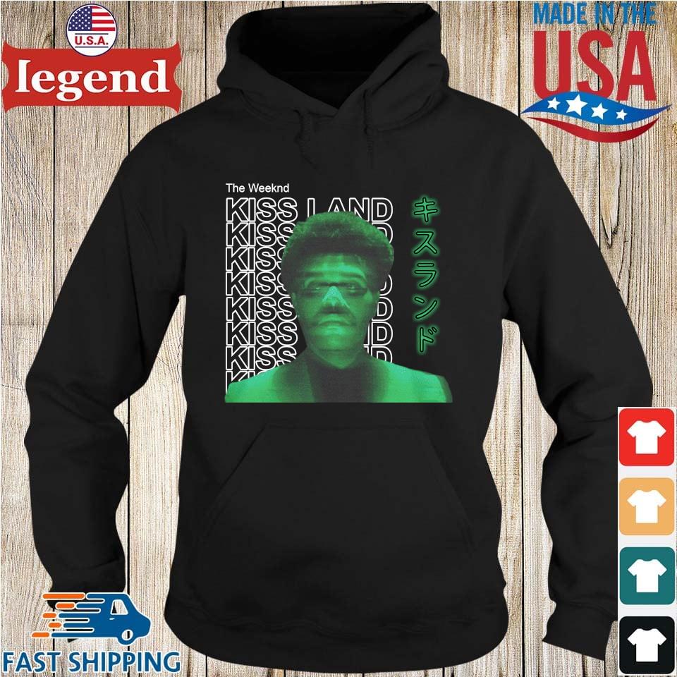 The weeknd clearance kiss land hoodie