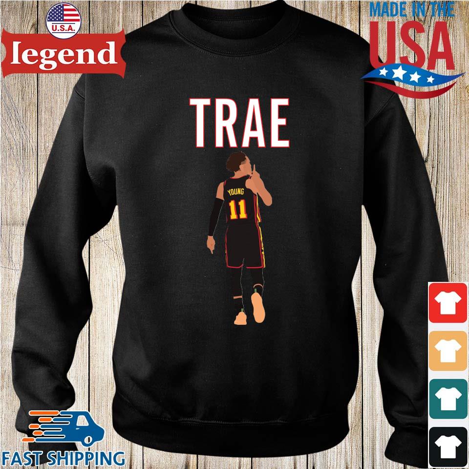 Trae Young Shhh quiet shirt, hoodie, sweater, long sleeve and tank top