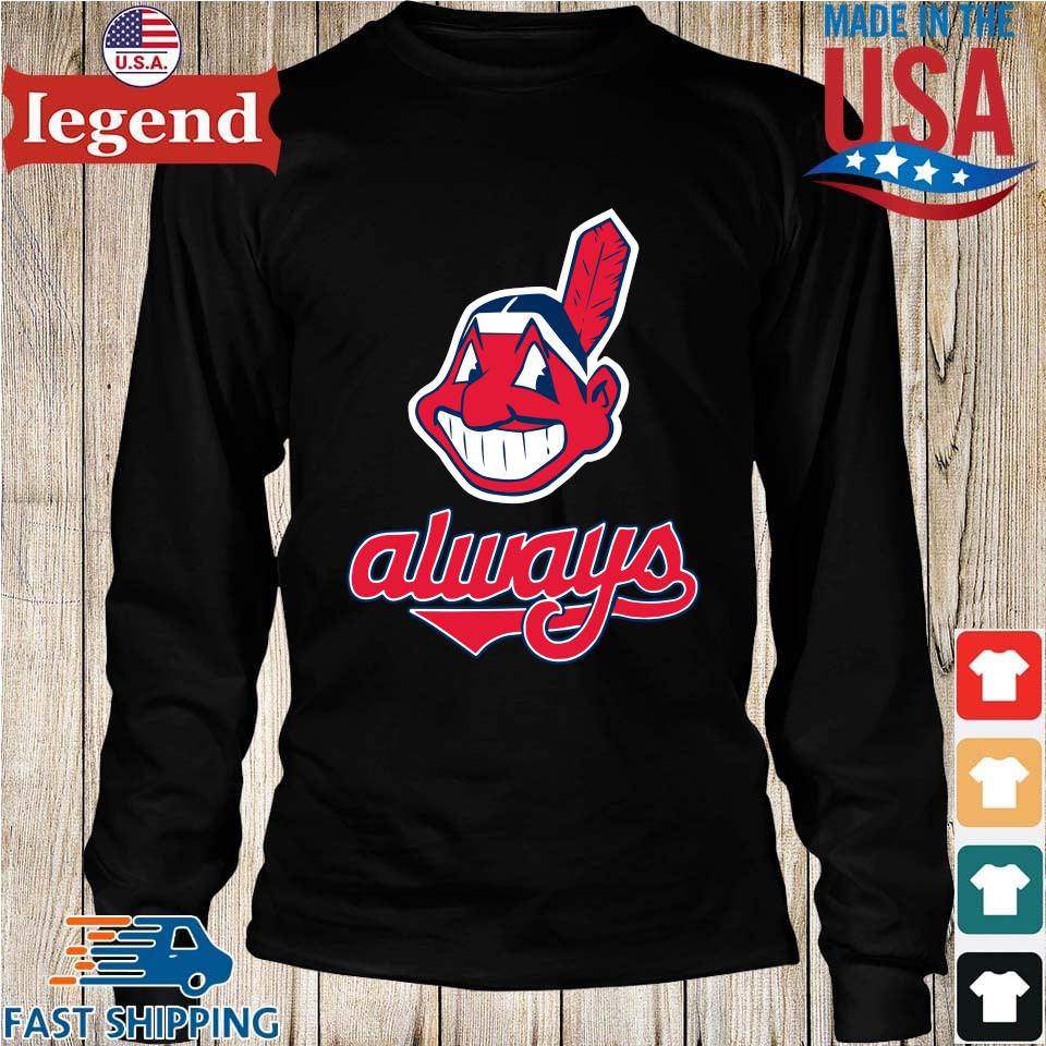 Cleveland Indians Always Chief Wahoo T Shirt