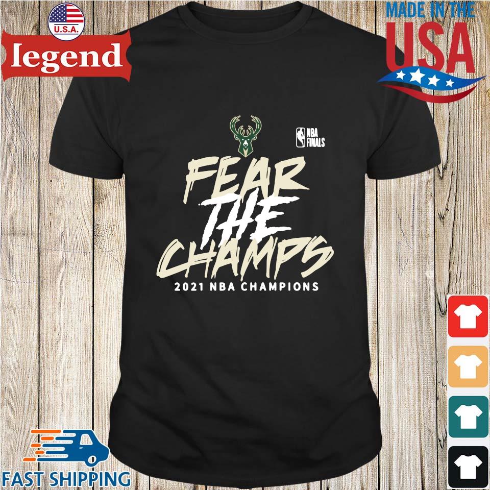 National basketball association champions 2021 - Fear the deer, Milwaukee bucks  Shirt, Hoodie, Sweatshirt - FridayStuff