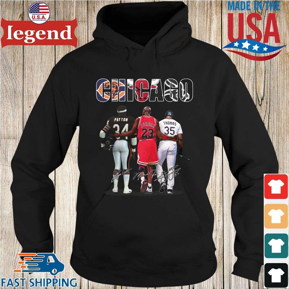 Official Chicago Sport Walter Payton Michael Jordan Frank Thomas's