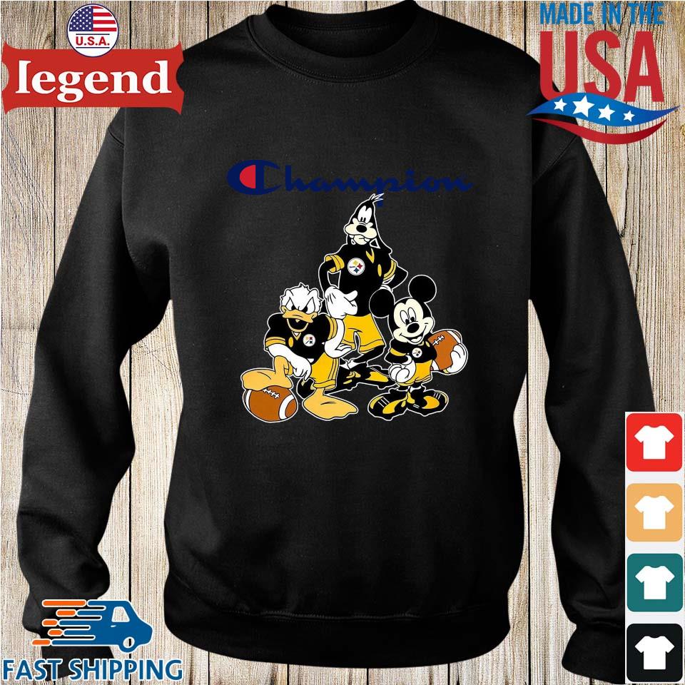 Pittsburgh Steelers Mickey Mouse Donald Duck Goofy Shirt - High-Quality  Printed Brand