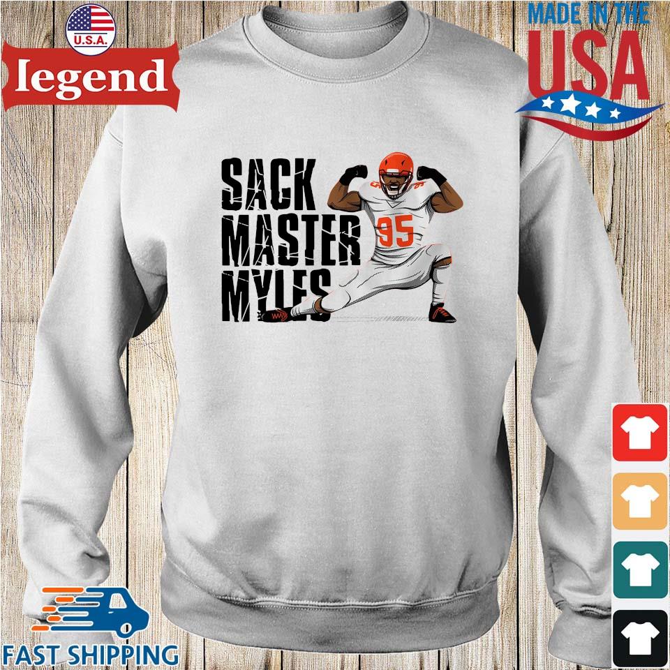 Myles Garrett Sack Master Myles Cleveland Browns Shirt, hoodie