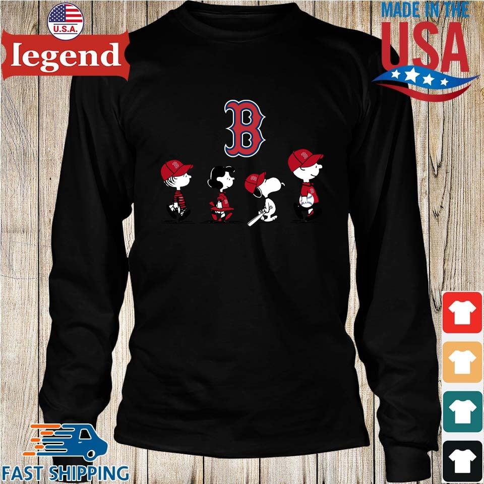 The Peanuts Characters Snoopy And Friends Boston Red Sox Shirt, hoodie,  sweater, long sleeve and tank top