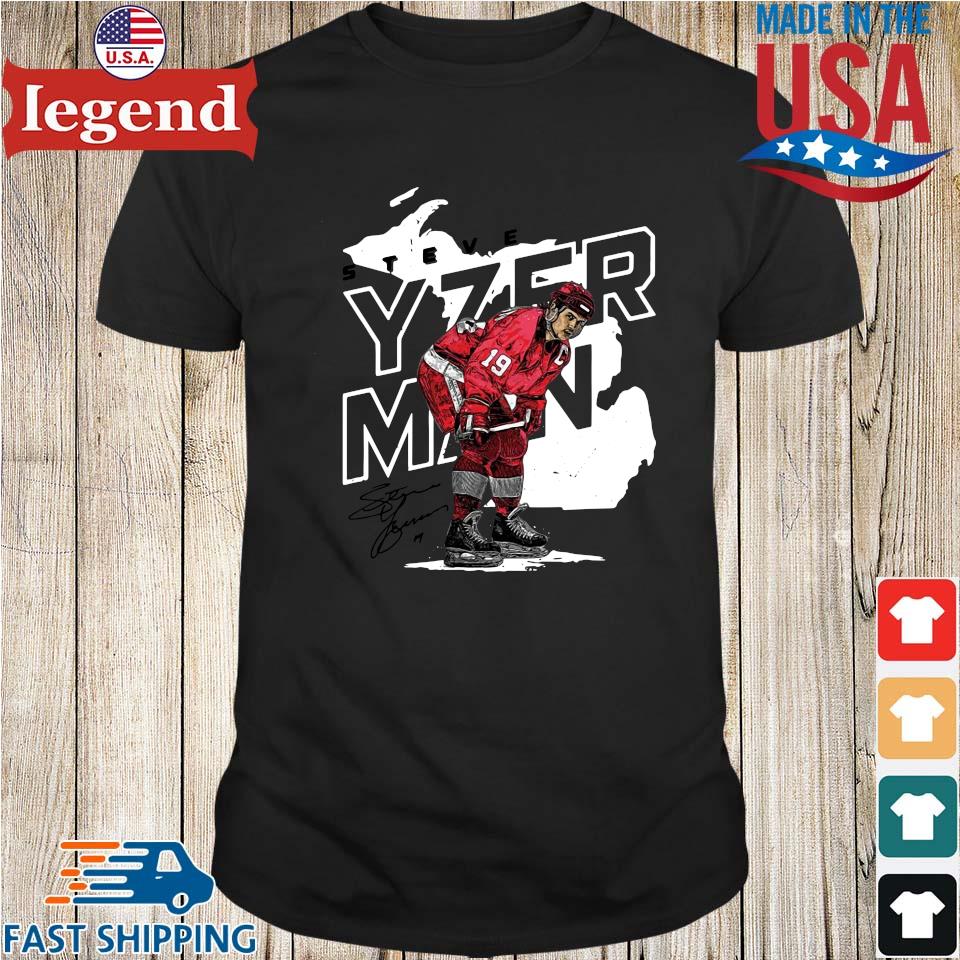 Detroit Red Wings Steve Yzerman T-Shirt 