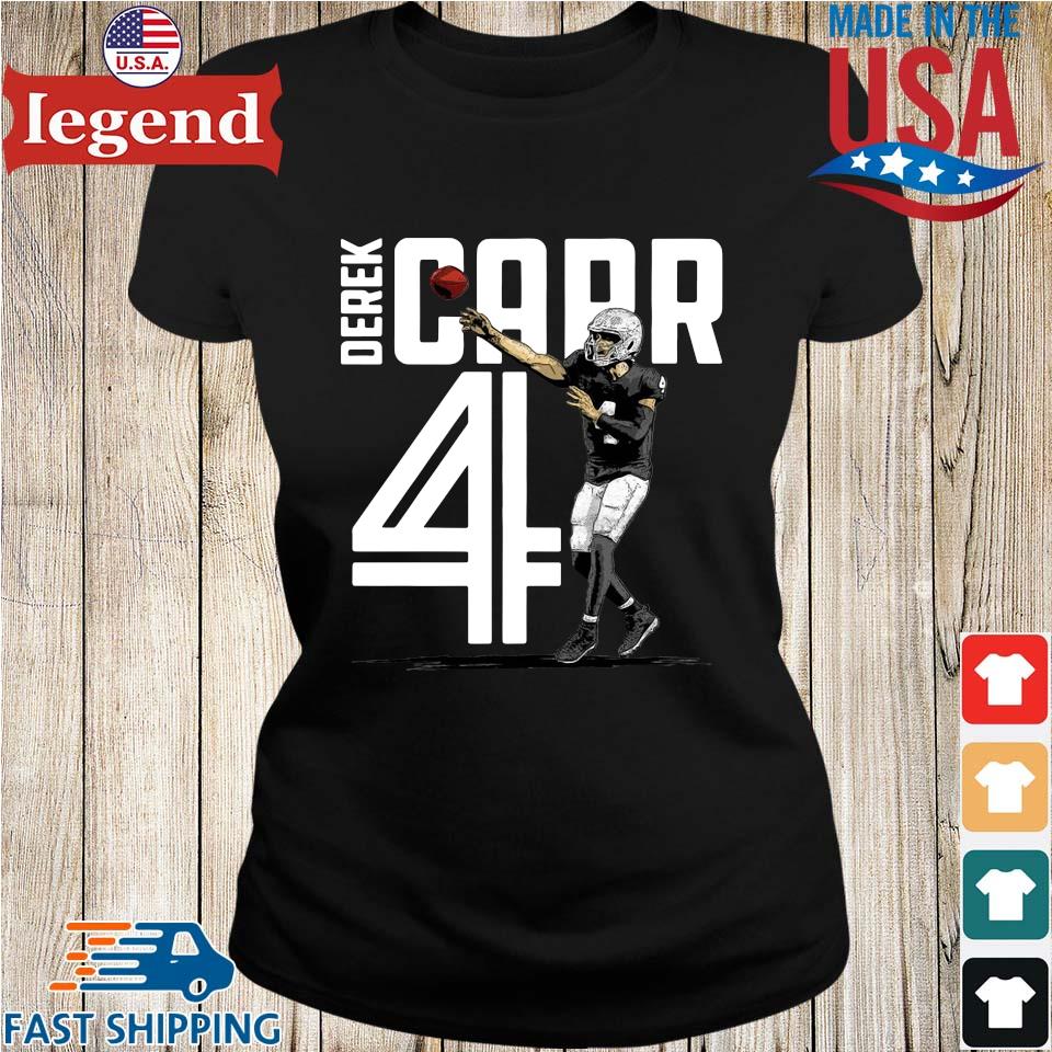 Las Vegas Raiders Derek Carr #4 inline shirt, hoodie, tank top