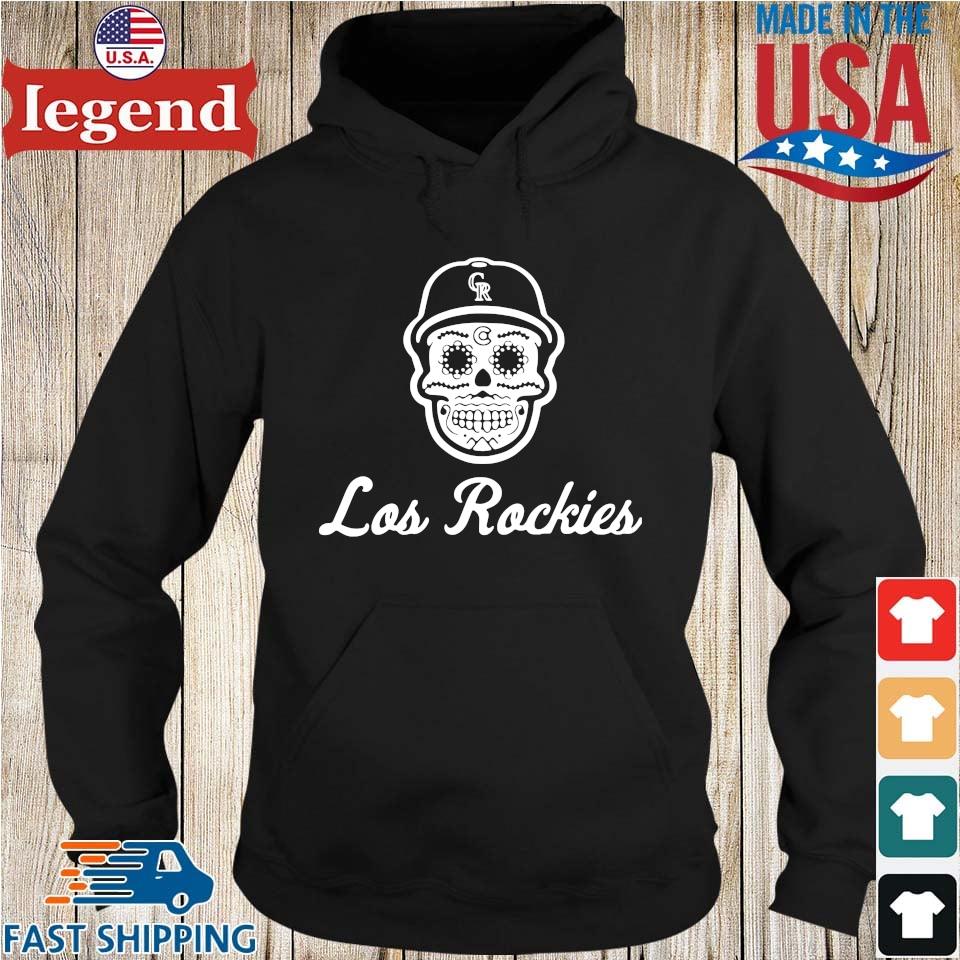 Skull Colorado Rockies Los Rockies shirt - Dalatshirt