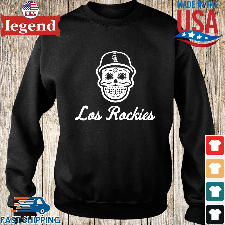 Skull Los Rockies shirt, hoodie, sweater, long sleeve and tank top