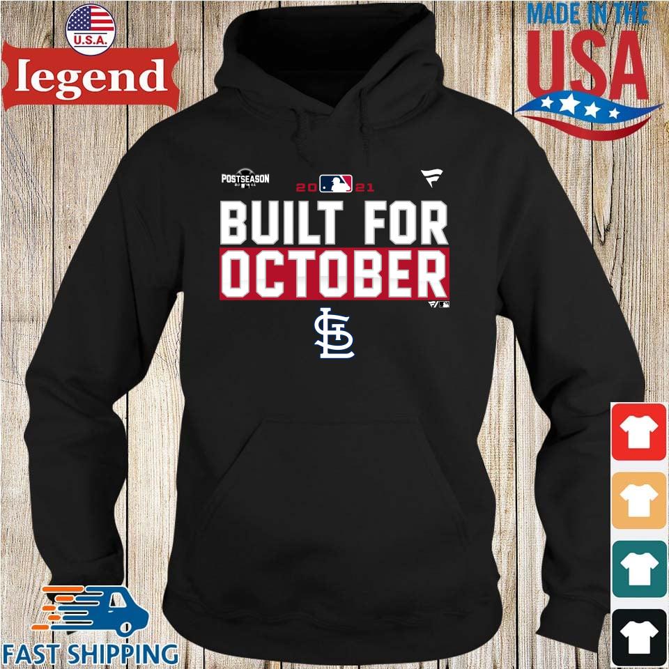 Official St louis cardinals built for october shirt, hoodie