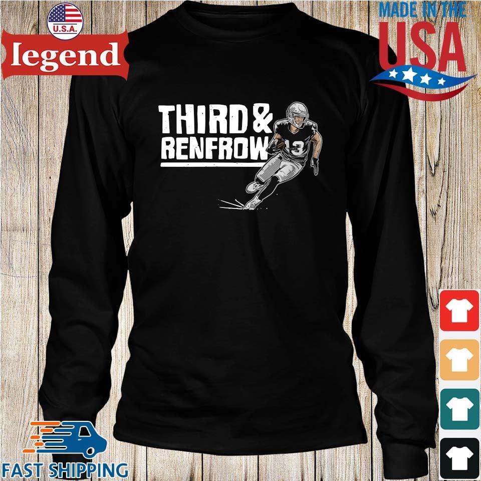 Third and Hunter Renfrow Shirt, hoodie, sweater, long sleeve and tank top