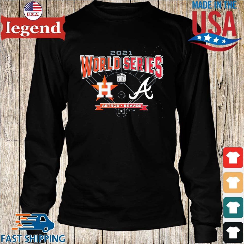 Houston we have problem the World Series 2021 Atlanta Braves shirt,Sweater,  Hoodie, And Long Sleeved, Ladies, Tank Top