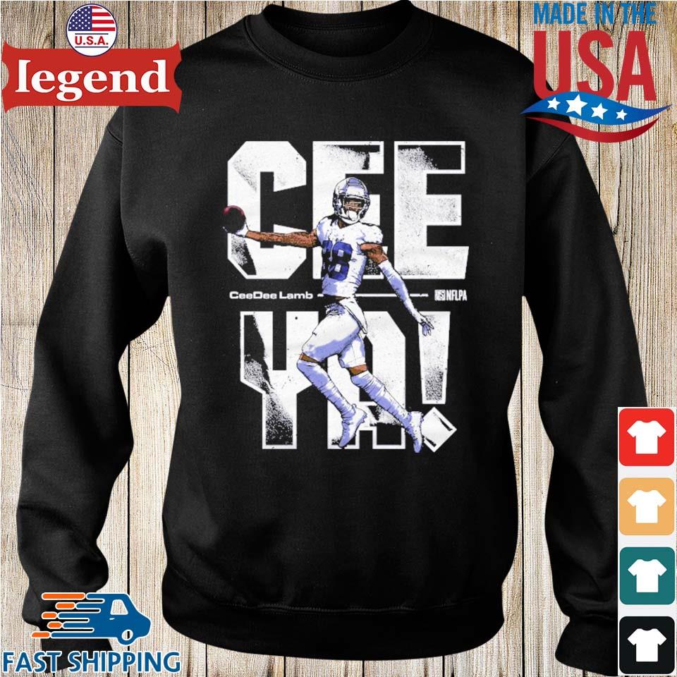 Ceedee Lamb Cee Ya Dallas Cowboys Shirt,Sweater, Hoodie, And Long Sleeved,  Ladies, Tank Top