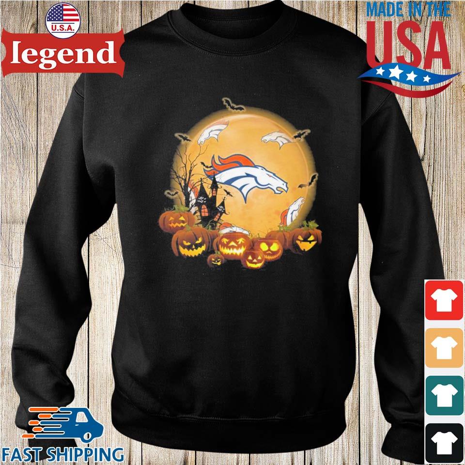 Denver Broncos hunter moon Halloween shirt, hoodie, sweater and v-neck  t-shirt