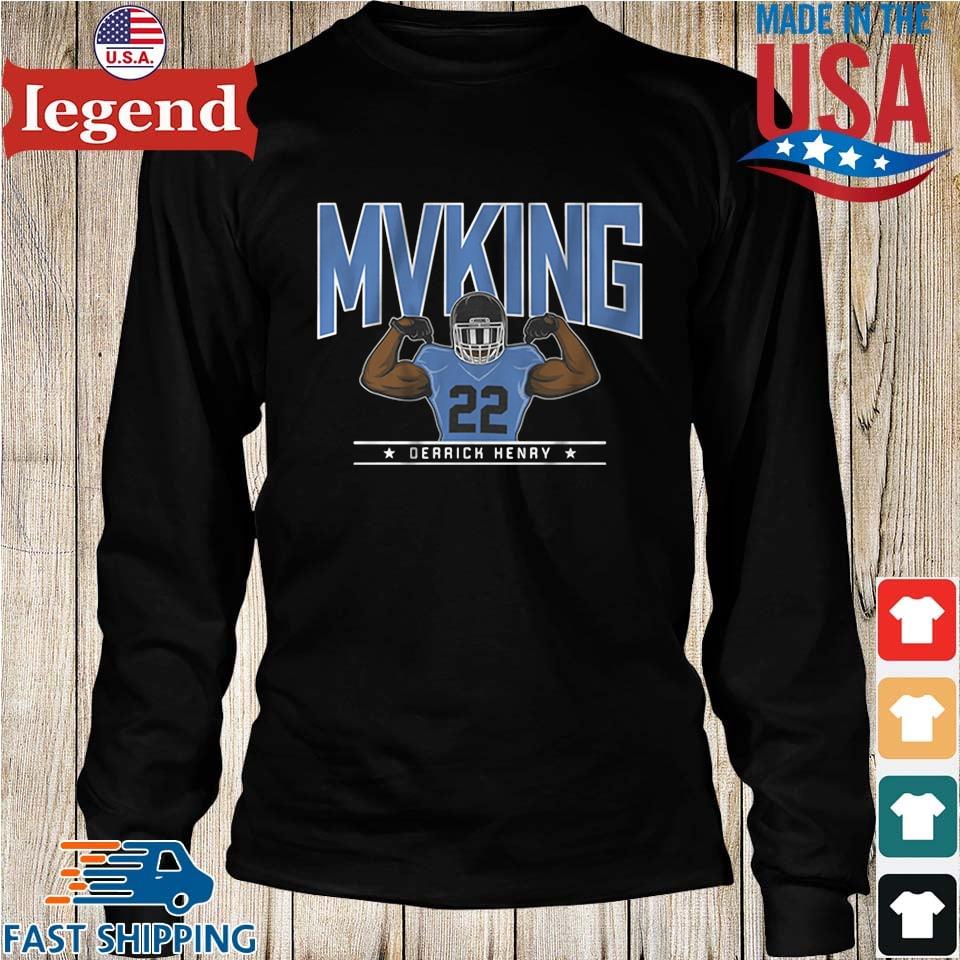 Derrick Henry MVKing Shirt + Hoodie | Tennessee Titans