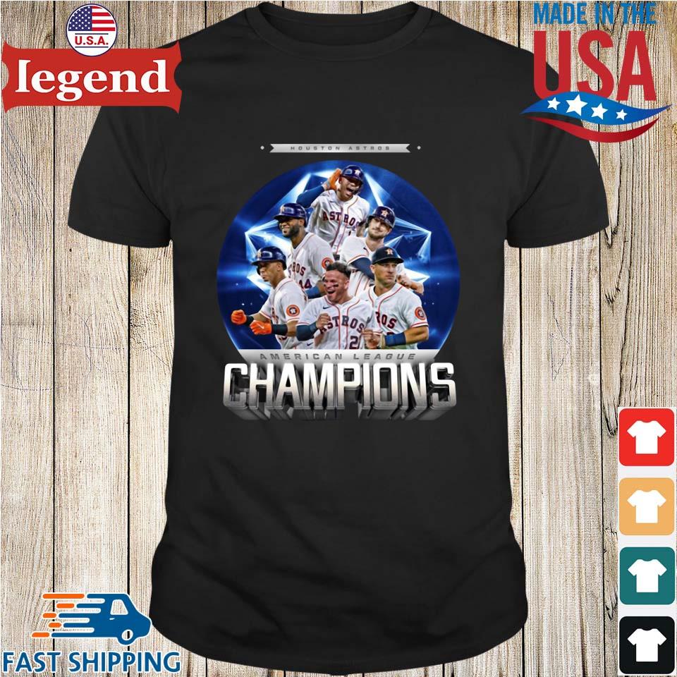 Funny Houston Astros American League Champions Team Baseball Shirt