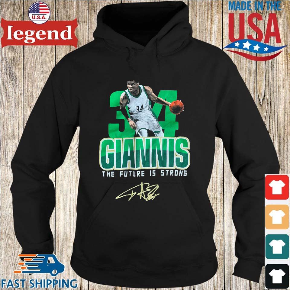 Giannis Milwaukee Bucks Antetokounmpo signature shirt, hoodie