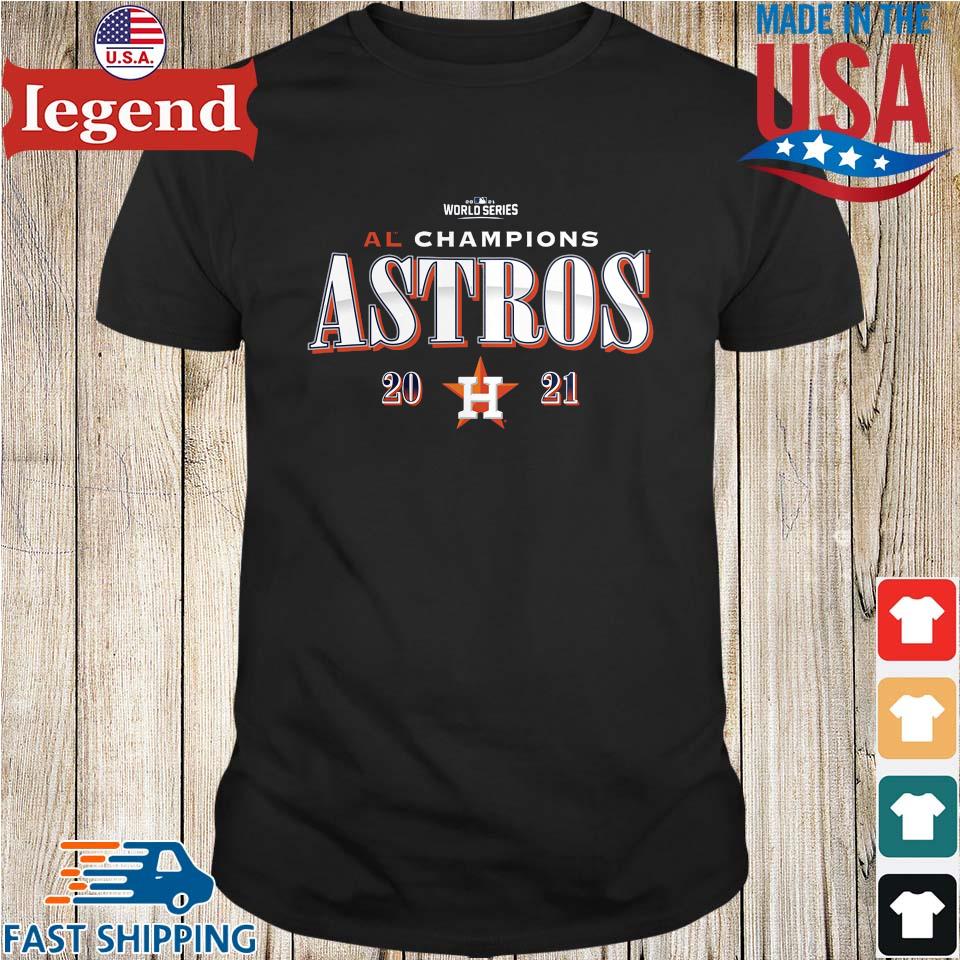 Houston Astros 2021 World Series AL Champions Shirt, hoodie