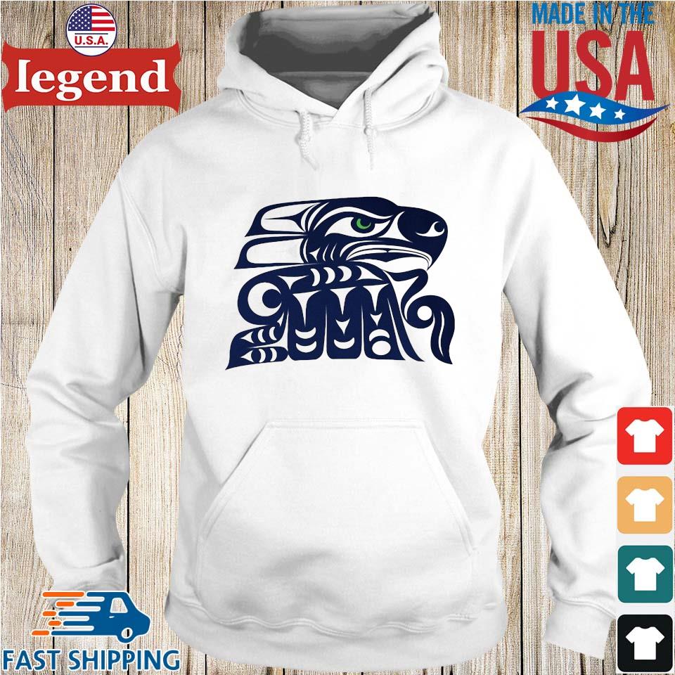 Indigenous Peoples' Day Muckleshoot Indian Tribe Coast Salish Inspired  Seahawks Logo Shirt, hoodie, sweater, long sleeve and tank top