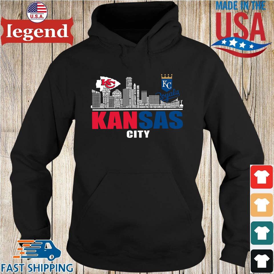 Kansas City Chiefs and Kansas City Royals shirt, hoodie, sweater