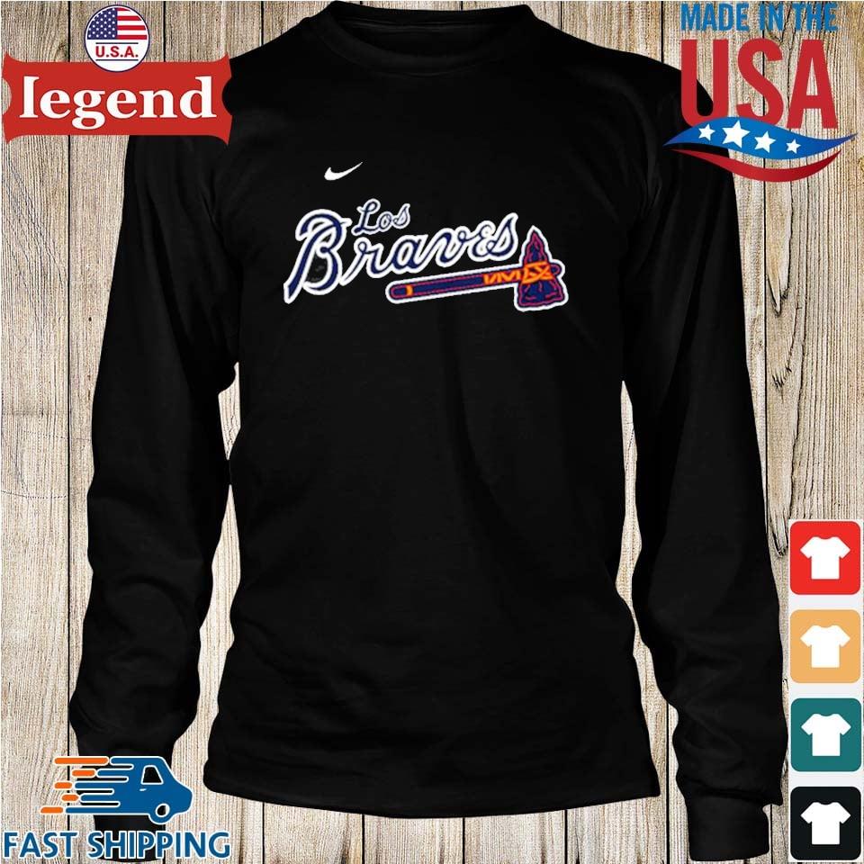 Atlanta Braves Los Bravos shirt, hoodie, sweater, long sleeve and tank top
