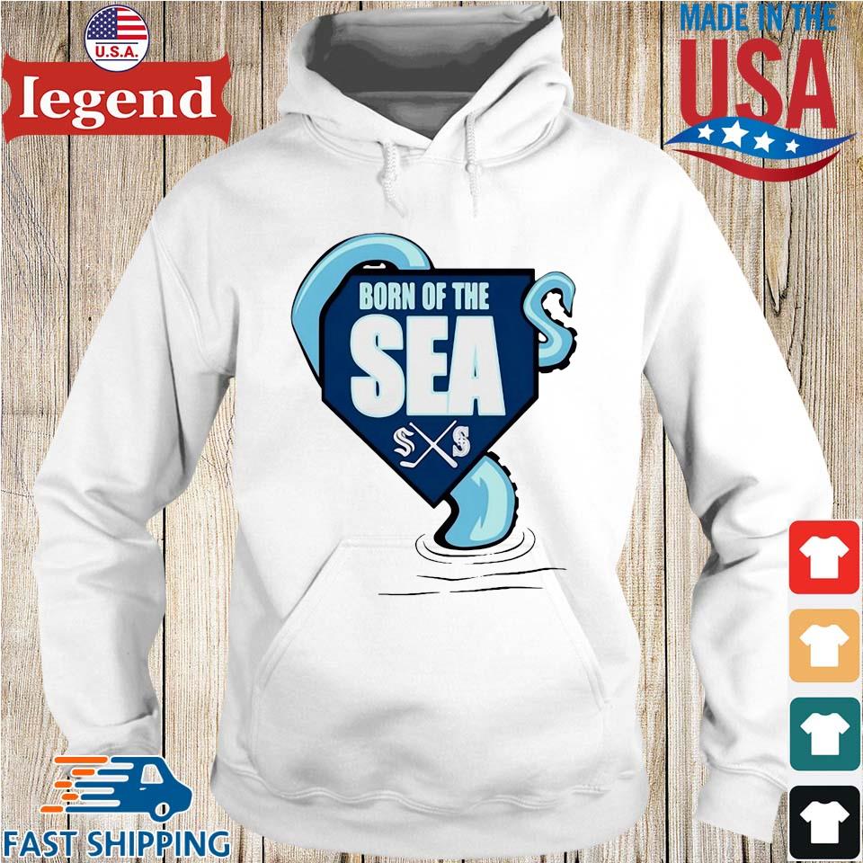 Seattle Kraken Youth Legends Pullover Sweatshirt - Heathered Gray