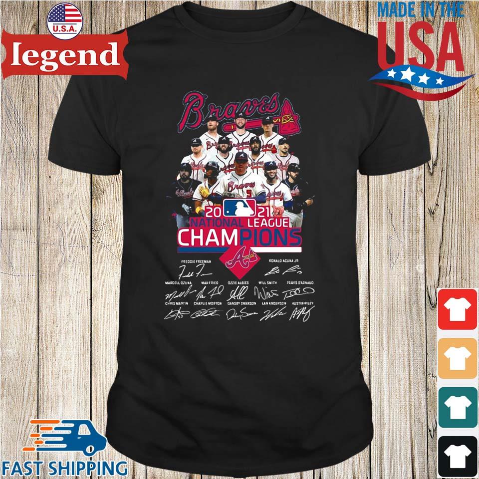 National League Champs 2021 Atlanta Braves World Series Shirt
