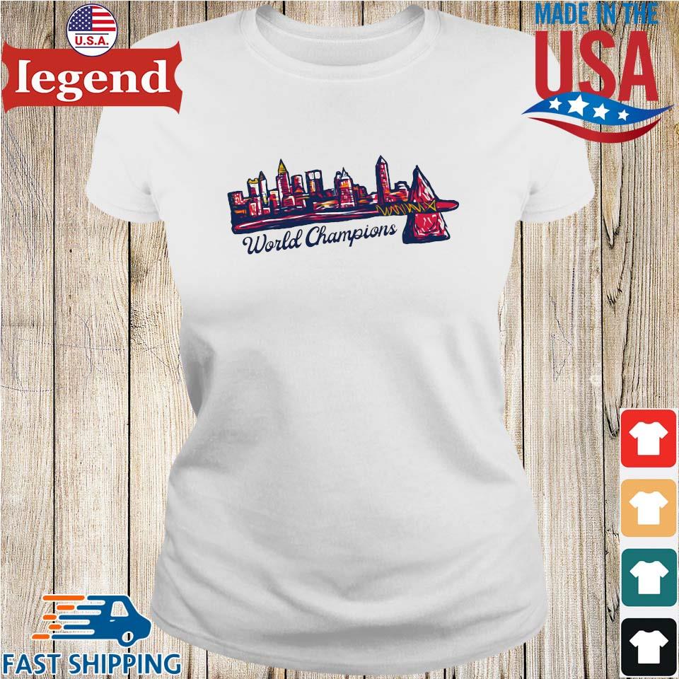 Official Atlanta Braves Skyline World Champions T-Shirt, hoodie