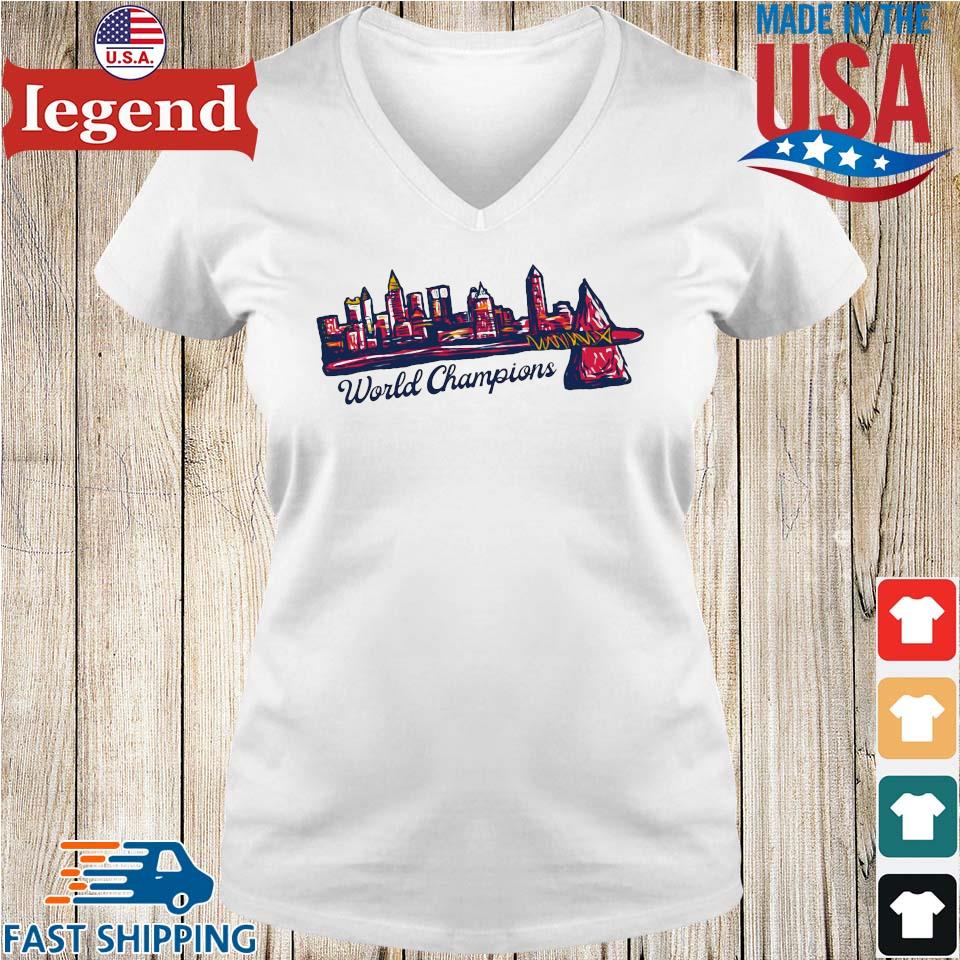 Atlanta Braves 2021 World Champions Skyline shirt, hoodie