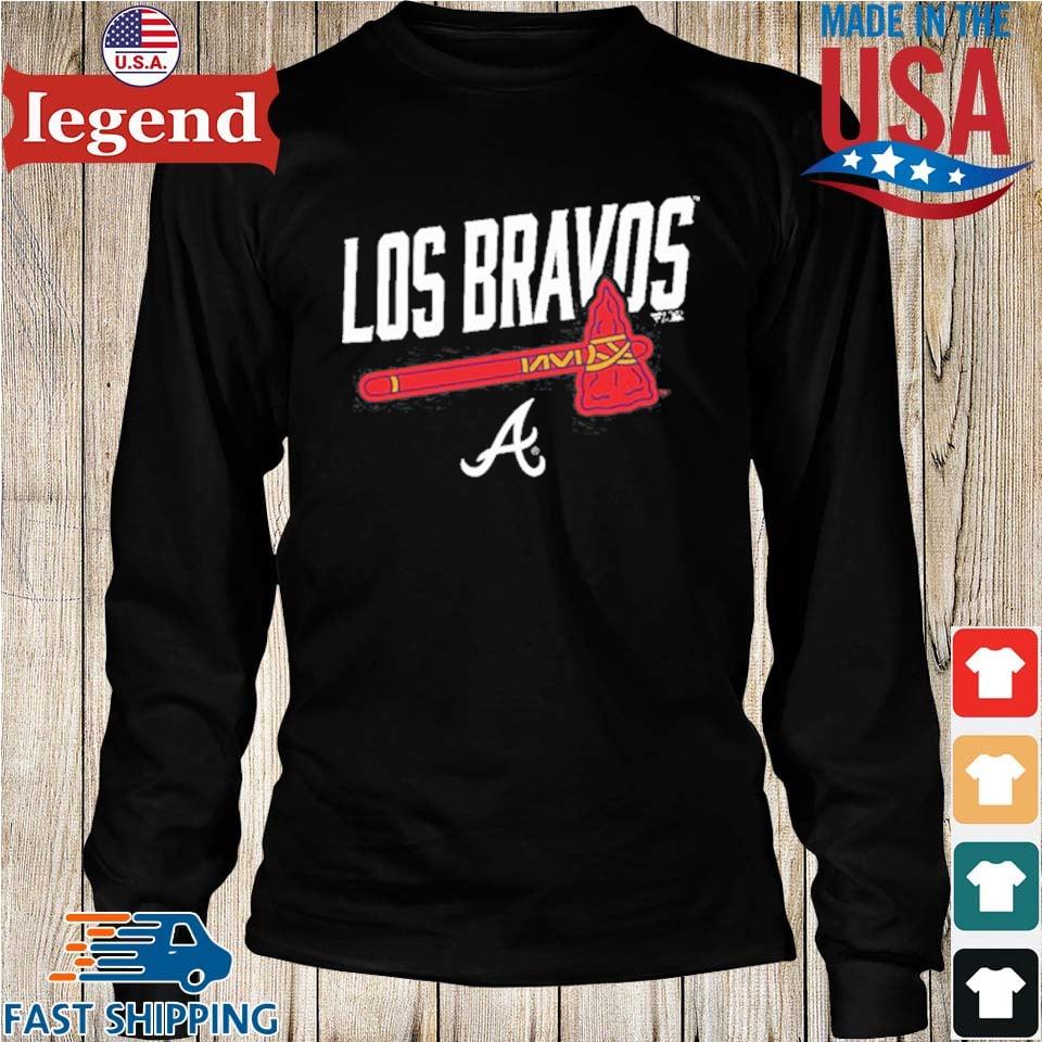 Atlanta Braves Fanatics Branded Official Logo T-Shirt - Red