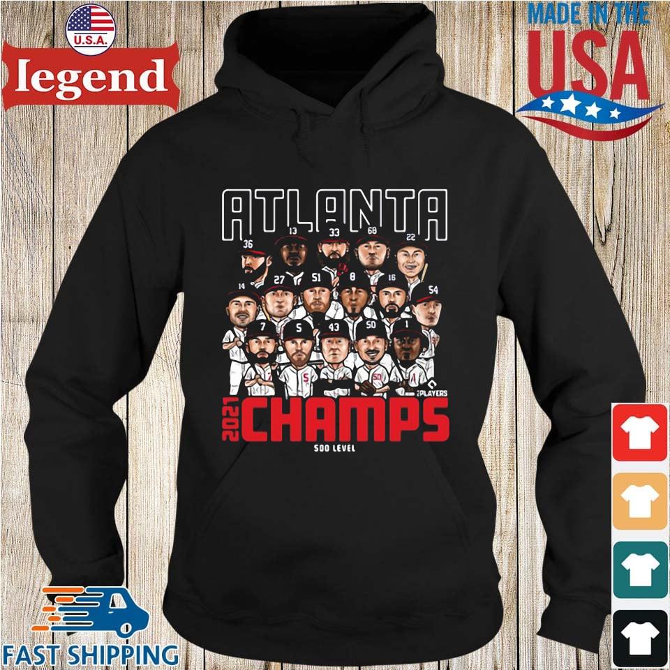 World Series Champions 2021 Atlanta Braves Players Chibi Shirt