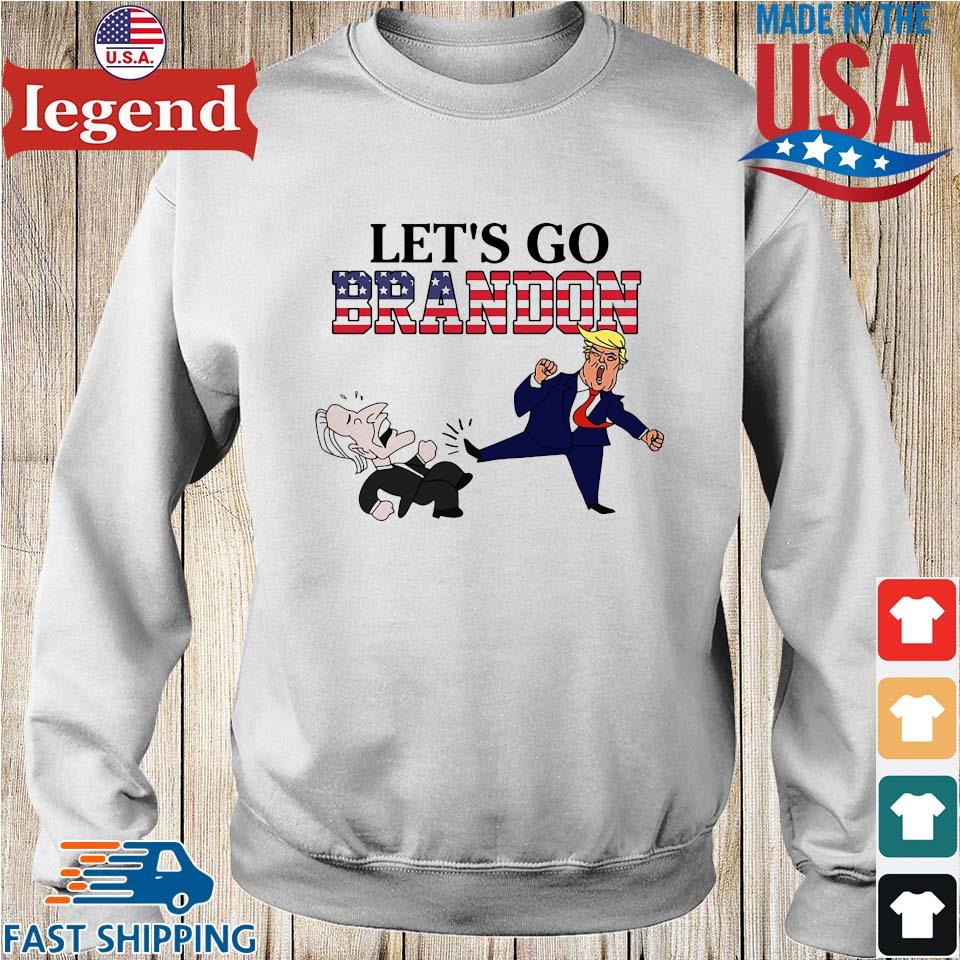 Donald Trump let's go brandon shirt, hoodie, sweater, long sleeve and tank  top