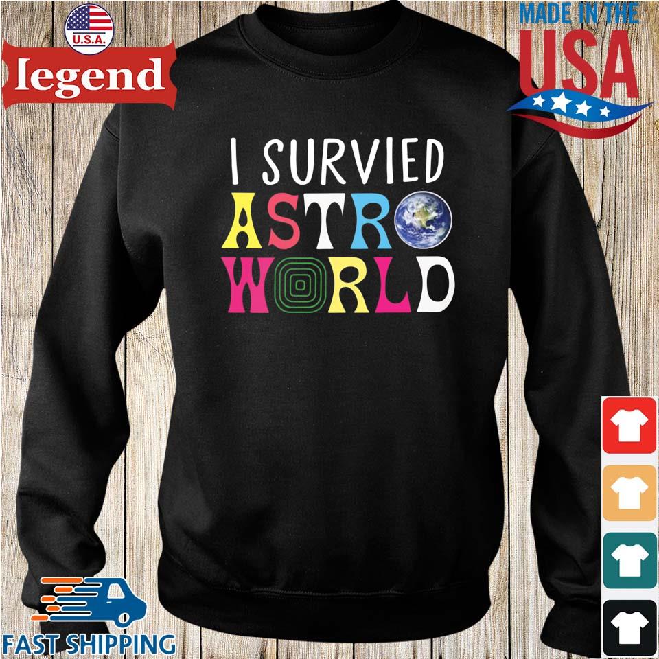 I Survived Astroworld 2021 T-Shirt, hoodie, sweater, long sleeve and tank  top