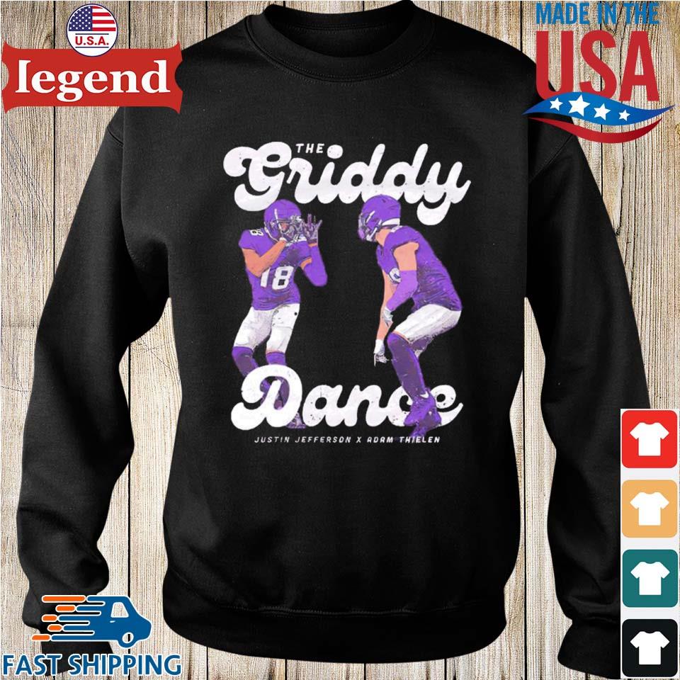 Official Justin Jefferson Griddy Interview shirt, hoodie, sweater, long  sleeve and tank top