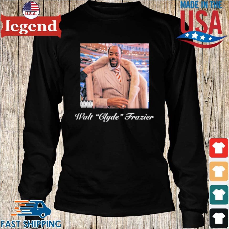 Knicks On Msg Walt Clyde Frazier Shirt, hoodie, sweater, long