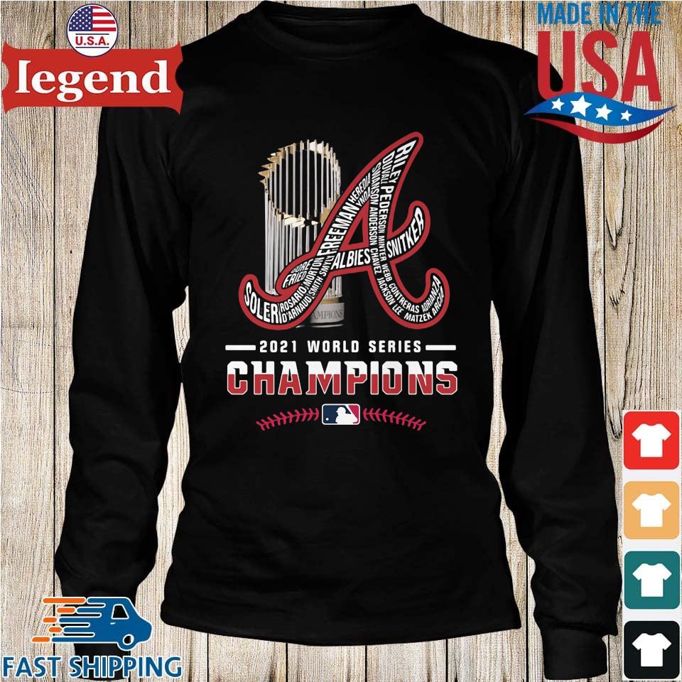 MLB Atlanta Braves 2021 World Series Champions shirt, hoodie, sweater, long  sleeve and tank top