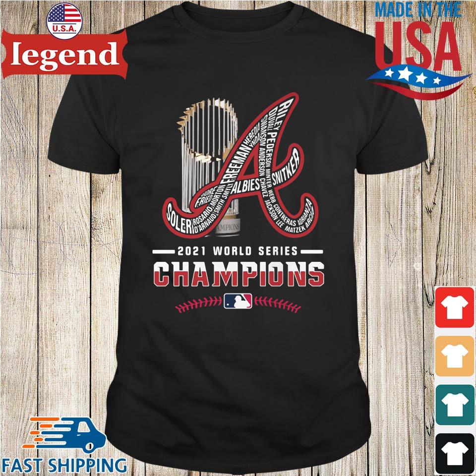 Where to get Atlanta MLB World Series 2021 championship shirts