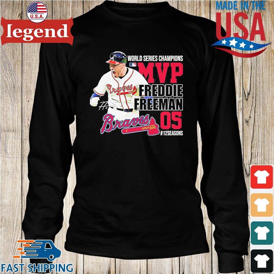 Atlanta Braves Champion Freddie Freeman shirt, hoodie, sweater and long  sleeve