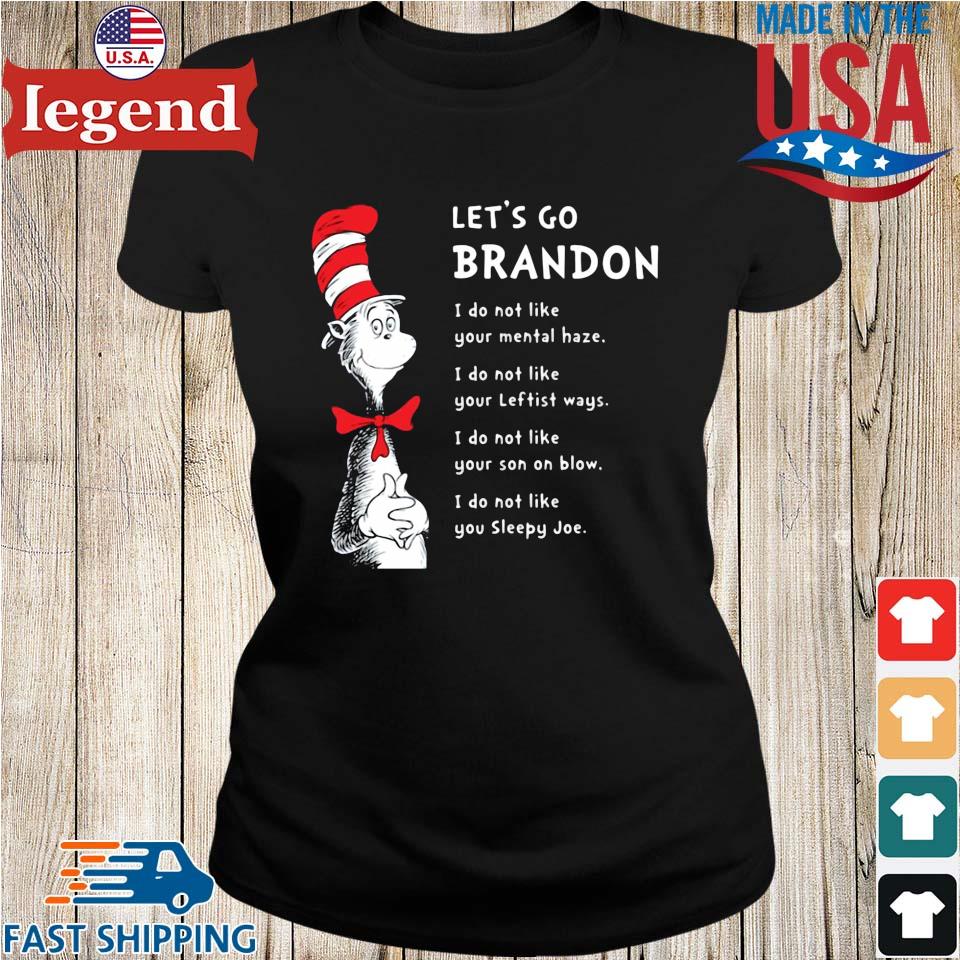 Dr Seuss let's go Brandon shirt, hoodie, sweater and v-neck t-shirt